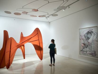 Exposición Calder-Picasso, en el Museo Picasso Malaga (MPM).