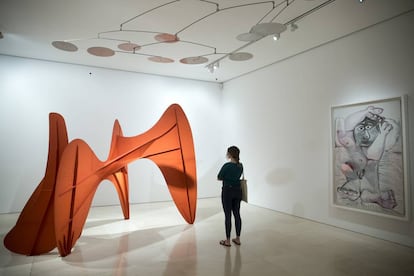 Exposición Calder-Picasso, en el Museo Picasso Malaga (MPM).