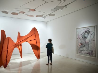 Exposición Calder-Picasso, en el Museo Picasso Malaga (MPM).