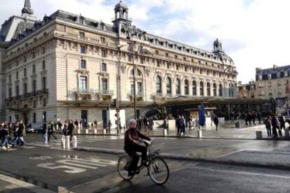 Fachada principal del Museo de Orsay de París.