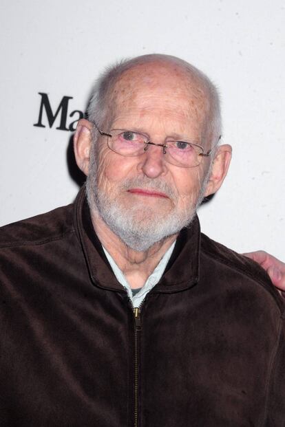 Robert Indiana, en una imagen en Nueva York en 2015.