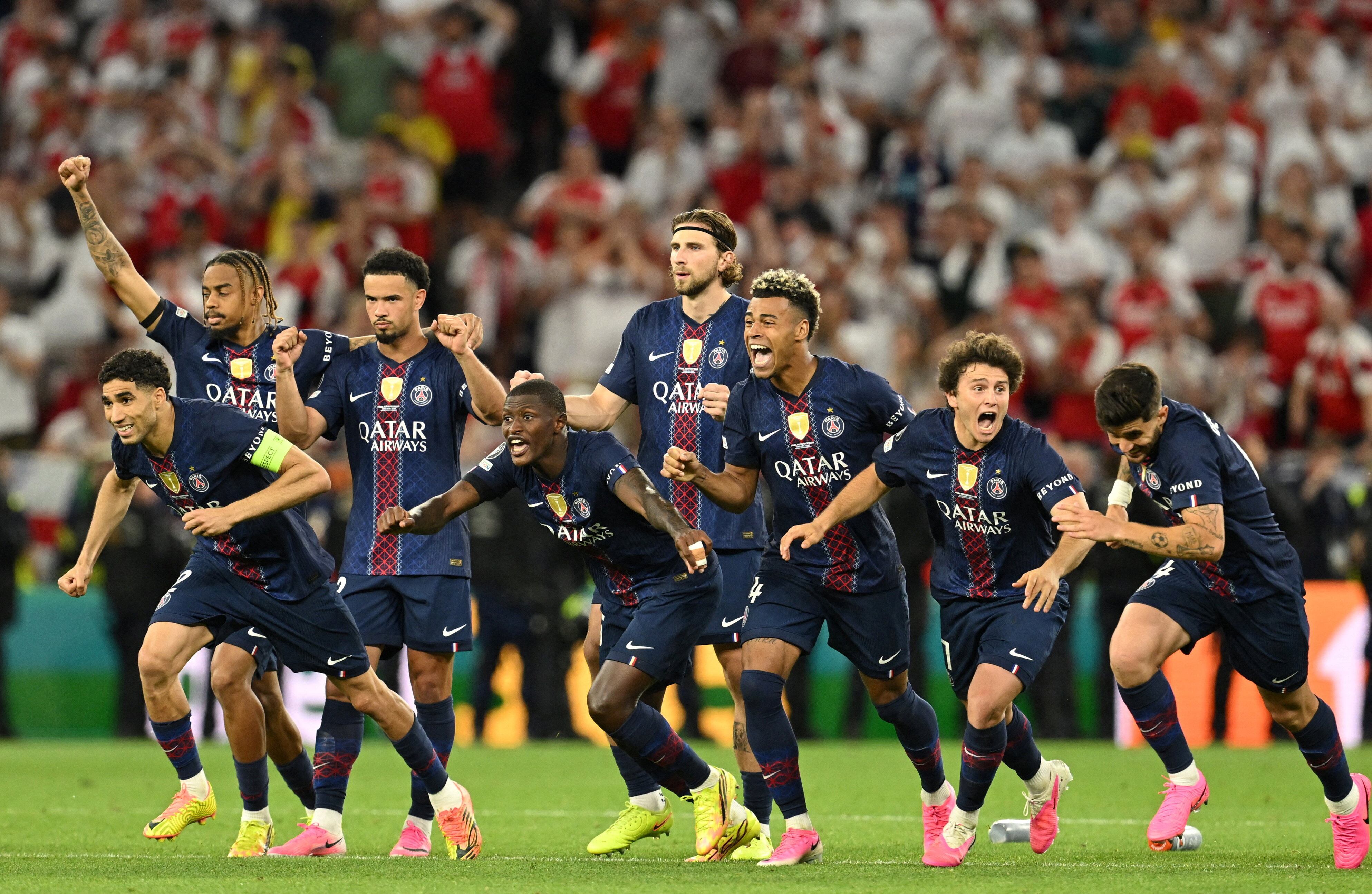 La grandeza premia al doble campeón PSG, que tumba en los penaltis al Arsenal