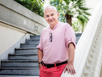 El sacerdote y escritor Pablo D'Ors, fotografiado en el hotel Santo Mauro de Madrid el pasado 5 de septiembre.