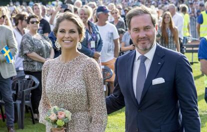 La princesa Magdalena de Suecia y su marido Christopher O'Neill.