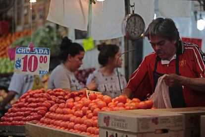 Un mercado en Guadalajara, Jalisco. 