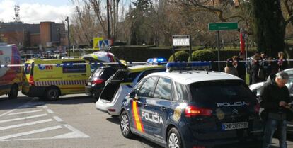 Intervención de policías nacionales, en una imagen de archivo.