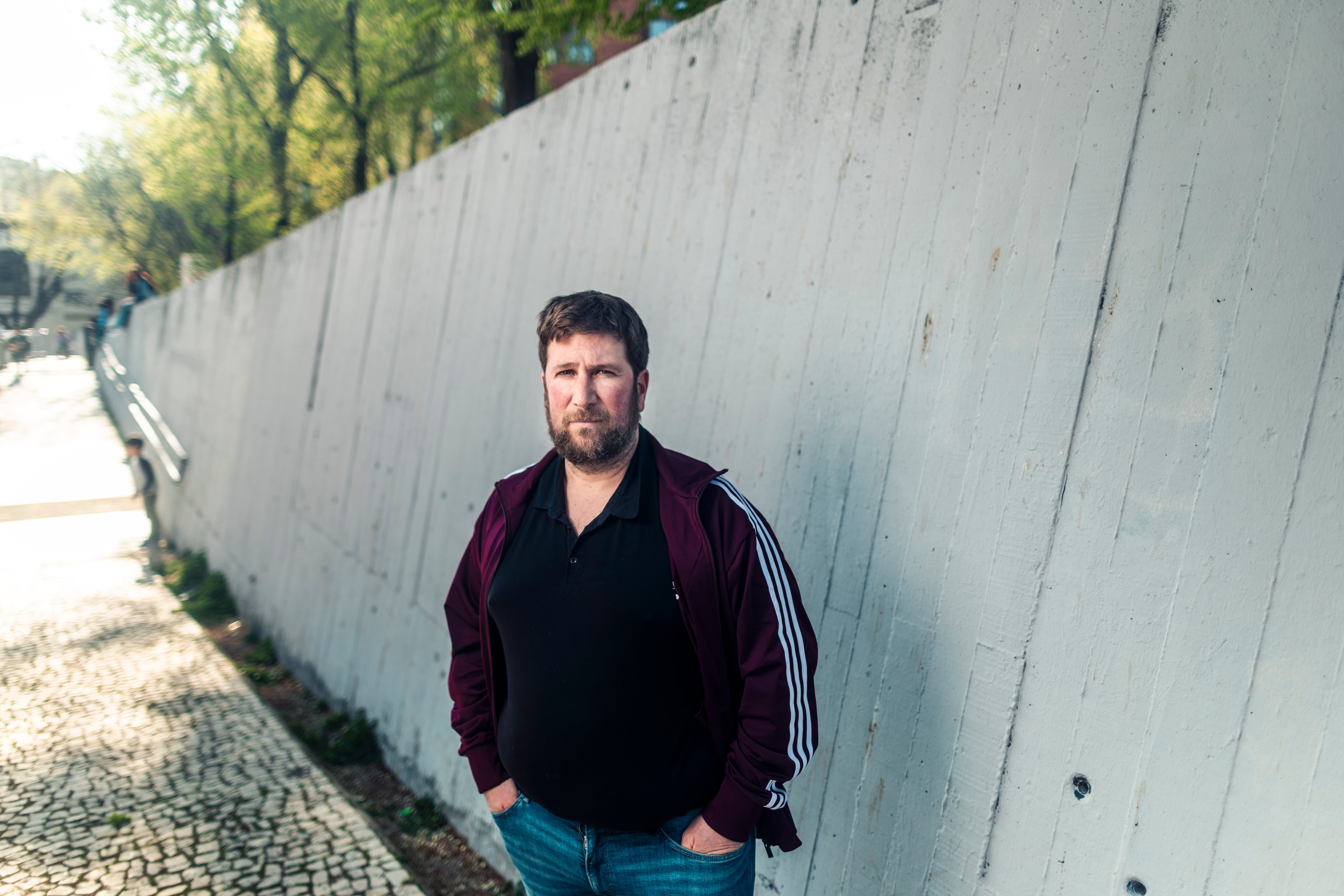Miguel Urbán, este miércoles en el barrio madrileño de Lavapiés.