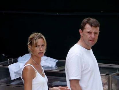 Kate y Gerry McCann, a mediados de agosto en el Algarve.