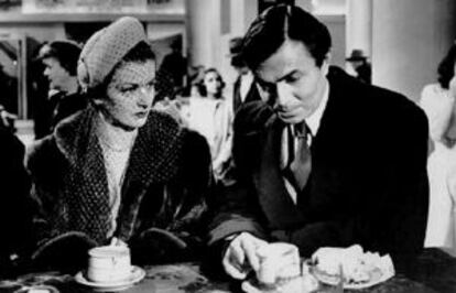Un fotograma de la película 'Almas desnudas', de Max Ophüls.
