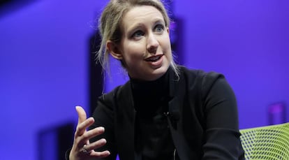 Elizabeth Holmes cultivated a look that drew comparisons with Apple co-founder Steve Jobs.