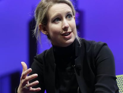 Elizabeth Holmes, fundadora de Theranos.