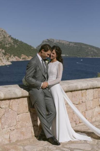 Rafa Nadal y Mery Perelló.