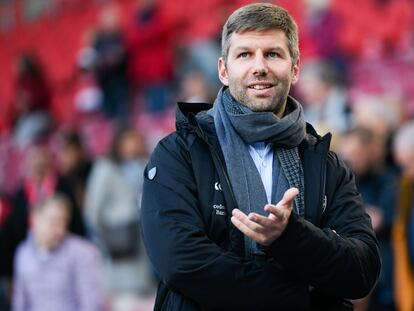 Thomas Hitzlsperger, en el estadio del Stuttgart en 2019.