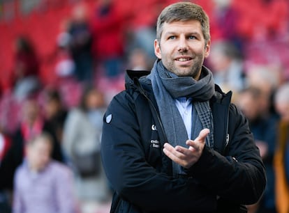 Thomas Hitzlsperger, en el estadio del Stuttgart en 2019.