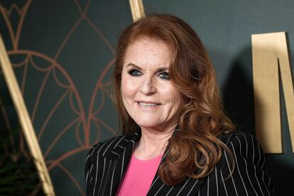 Sarah Ferguson, duquesa de York, durante la 'premiere' de la película 'Marlowe' en London, el 16 de marzo de 2023.