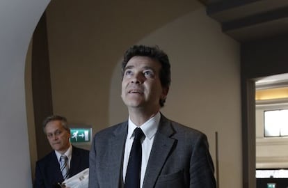 Arnaud Montebourg, ministro de Producci&oacute;n e Industria franc&eacute;s.