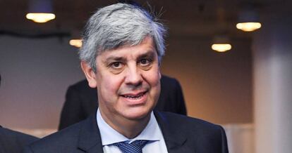 El presidente del Eurogrupo, Mário Centeno.