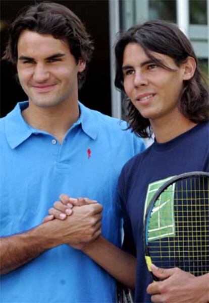 Nadal y Federer se enfrentarán mañana en semifinales.