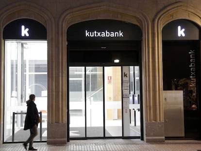 Oficina de Kutxabank en San Sebastián