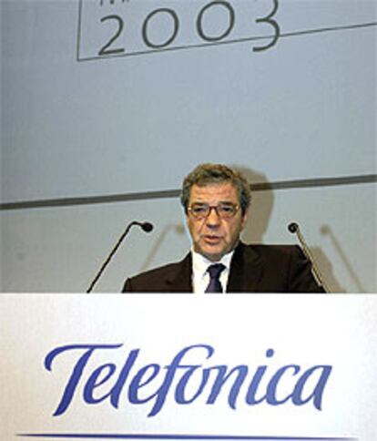 César Alierta, presidente de Telefónica.