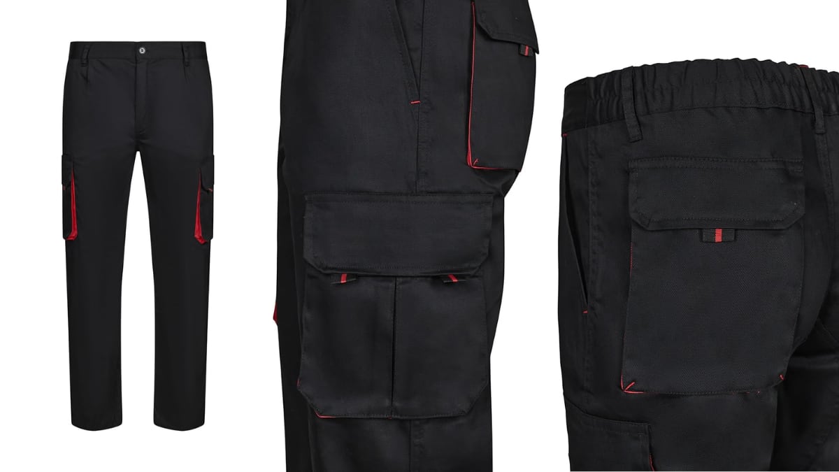 Pantalón con cintura elástica de Velilla.