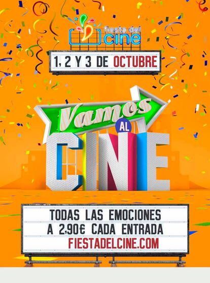 Fechas de la nueva Fiesta del Cine