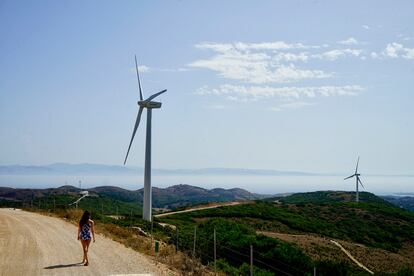 Sierra del Cabrito (Cádiz), frente al estrecho de Gibraltar.