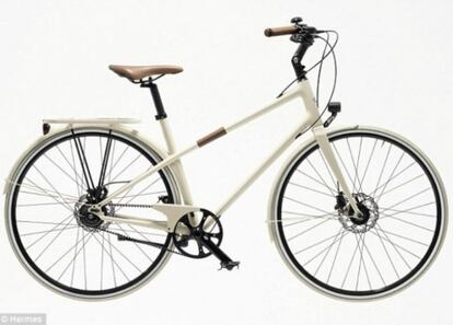 La Fl&acirc;neur de H&egrave;rmes, cuidado dise&ntilde;o y calidad concentrados en una bicicleta de m&aacute;s de 9.000 euros.