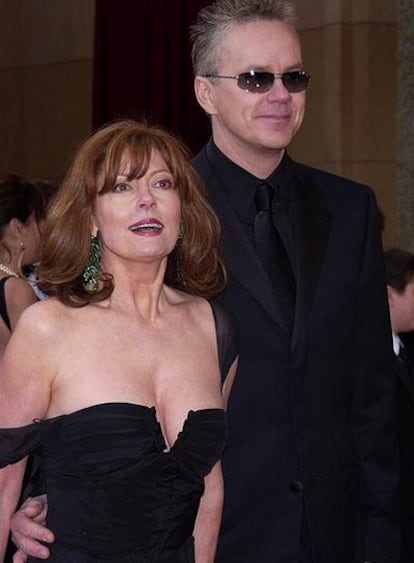 Los actores Susan Sarandon y Tim Robbins