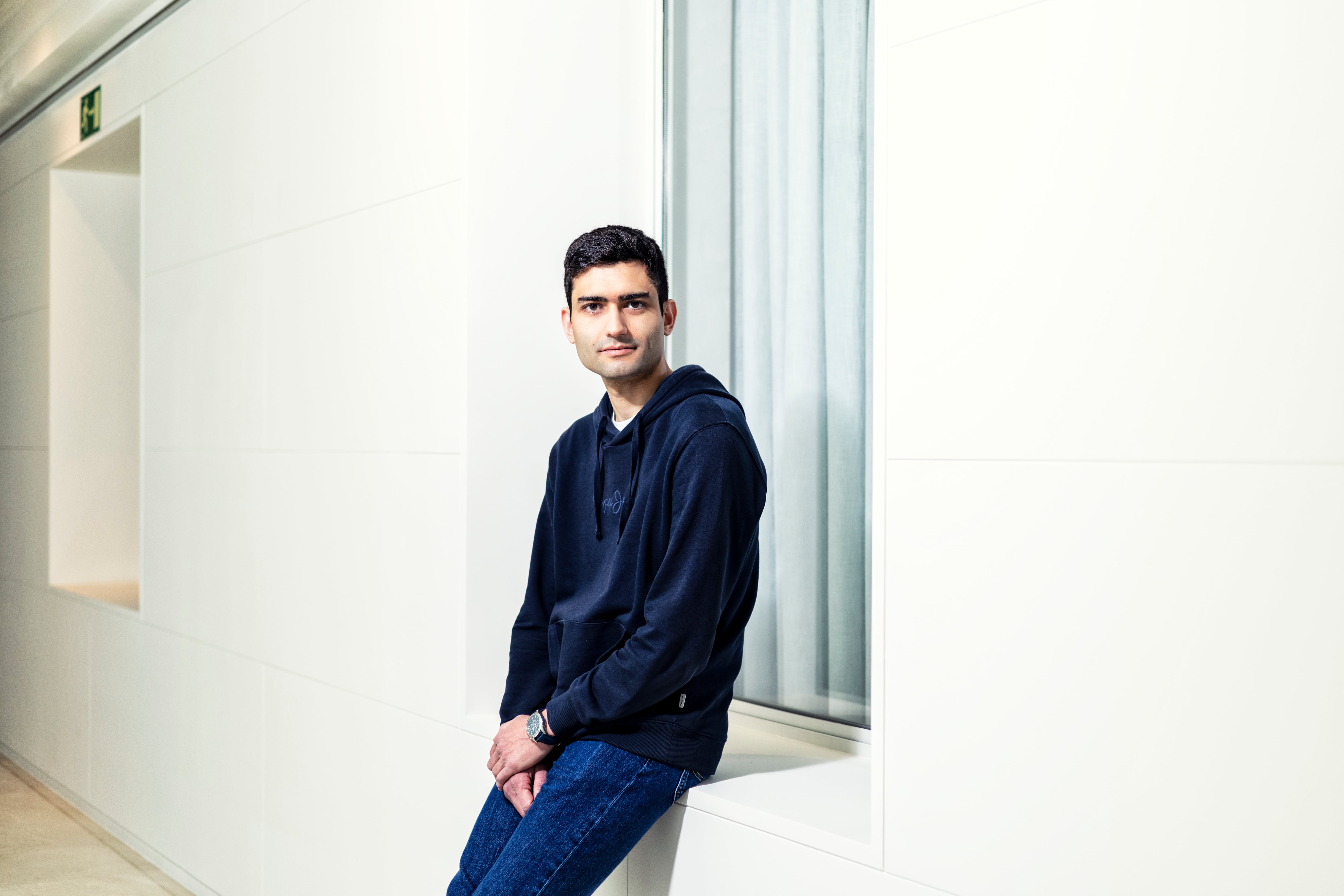 El matemático Raúl Alonso, en el Palacio del Marqués de Salamanca, sede de la Fundación BBVA en Madrid.