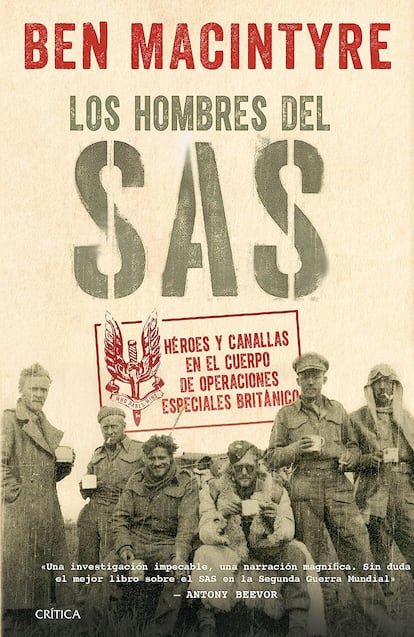 Portada de 'Los hombres del SAS', de Ben Macintyre.