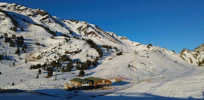 Imagen de una de las pistas de Baqueira Beret.