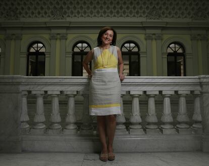 Ana Santos, directora de la Biblioteca Nacional, en julio de 2019.