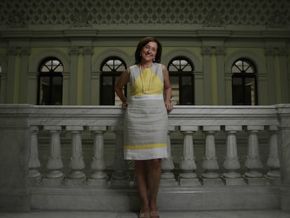 Ana Santos, directora de la Biblioteca Nacional, en julio de 2019.