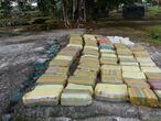 El ejército colombiano incautó más de tres toneladas de marihuana creepy el 4 de marzo en la región amazónica fronteriza con Brasil