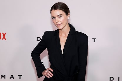 Keri Russell at the premiere of the second season of 'The Diplomat' at the Plaza Hotel in New York, October 2024.