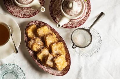 Poner así de bien la mesa es casi más difícil que hacer la leche frita