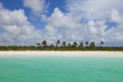 Playa paradis&iacute;aca