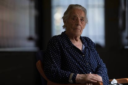 Lucía Muñoz, de 94 años, tenía 11 años cuando detuvieron y fusilaron a su madre, Catalina Muñoz.