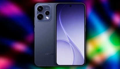 Nuevo teléfono OPPO Reno 15c con imagen de fondo