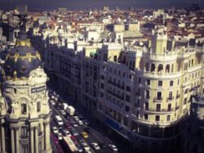 Vista del inmueble donde &Uacute;nico Hotels abrir&aacute; su nuevo establecimiento, frente al edificio Metr&oacute;polis.