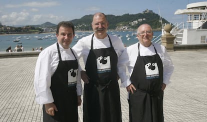 La capital cultural europea de la cultura, que San Sebastián asumirá en 2016, ha sido uno de los proyectos en los que se han implicado los tres principales cocineros de esta ciudad: Arzak, Subijana y Berasategui.