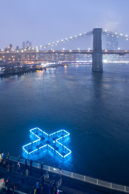 La arquitecta sueña con finalizar la piscina gigante que un día prometió que flotaría en el río Hudson.