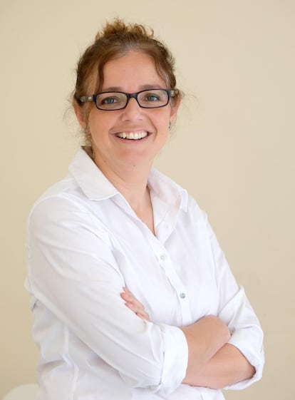 Lucrecia Hevia, in an image provided by 'elDiario.es'.