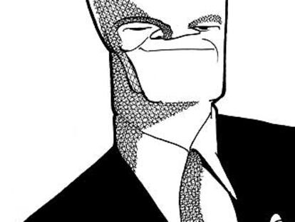 Caricatura de Fredrik Arp