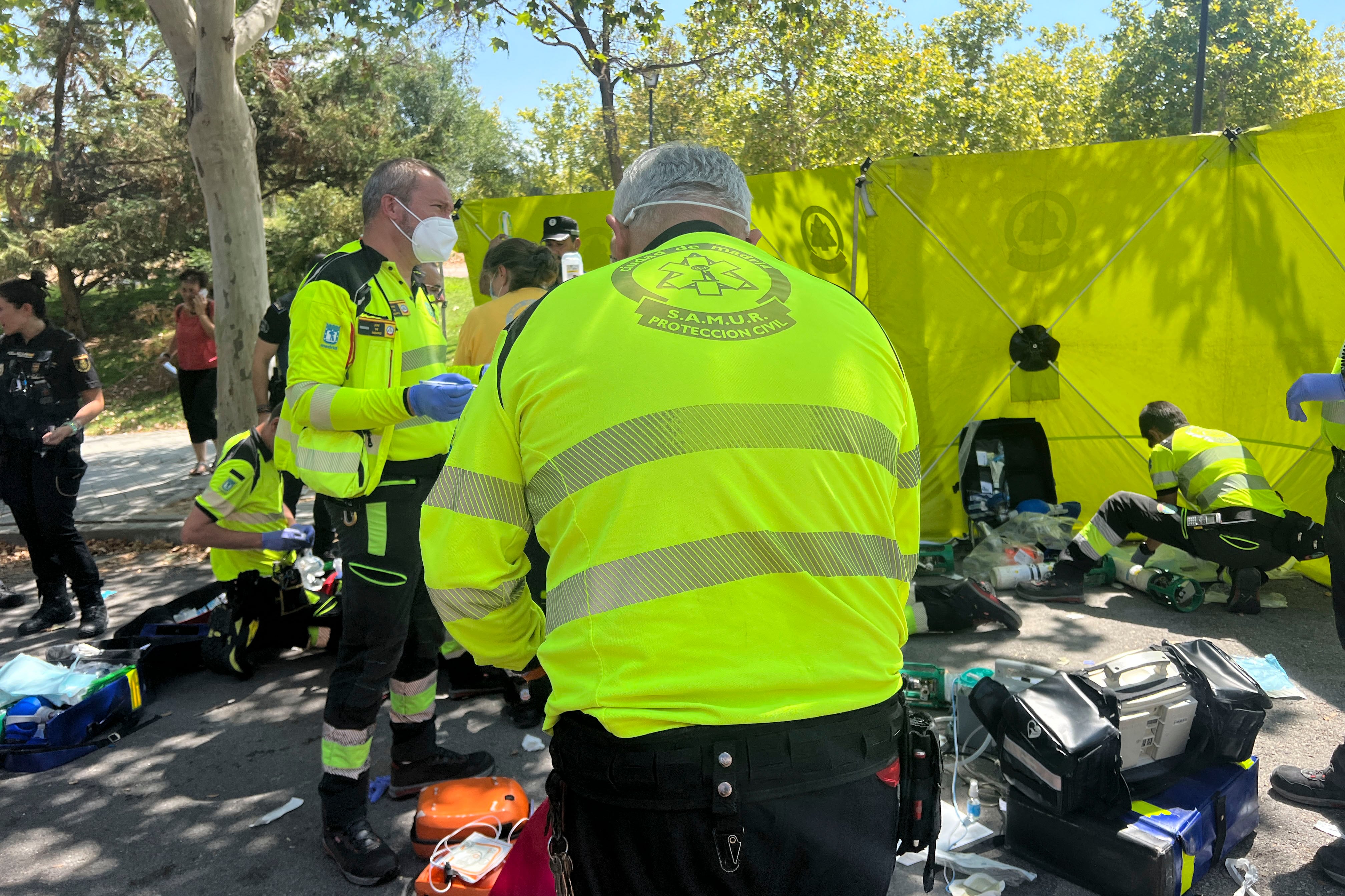 Dos fallecidos por golpes de calor en Madrid en las últimas 24 horas 