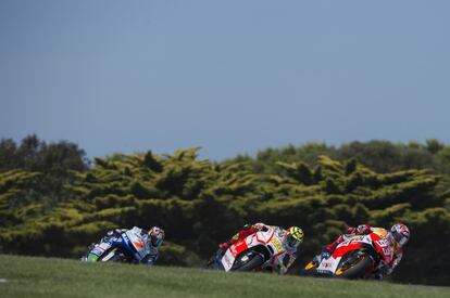 Marc Marquez durante los entrenamientos