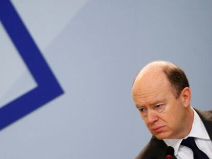 El consejero delegado de Deutsche Bank, John Cryan
