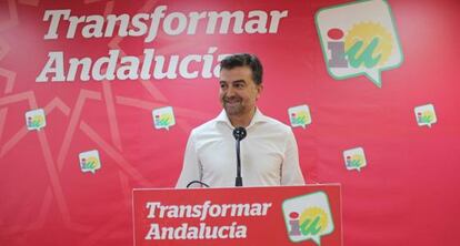 El coordinador general de IU, Antonio Maíllo.