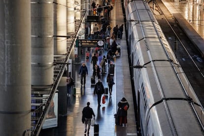 Imagen de la estación de Atocha, en Madrid.